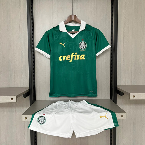 Palmeiras Infantil 24-25 Home | Free Shipping + Keychain Gift