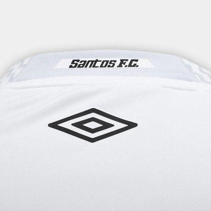 Santos 25/26 Home Jersey - All Sponsors - Fan Version | Free Shipping + Keychain Gift
