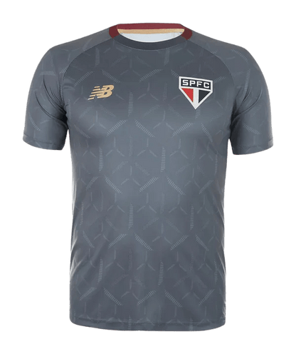 Sao Paulo 25/26 Training Jersey - Grey - Fan Version | Free Shipping + Keychain Gift