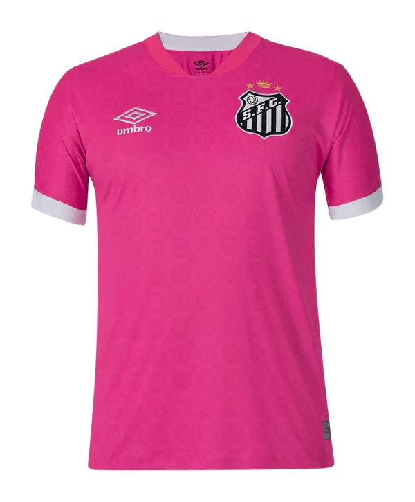 Santos 23/24 Pink October Edition Jersey - Fan Version | Free Shipping + Keychain Gift