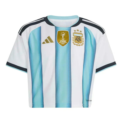 Argentina 2026 Home Crop Top | Free Shipping + Free Keychain