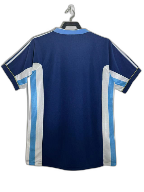 Argentina 1998 II Away Jersey - Retro Version | Free Shipping + Keychain Gift