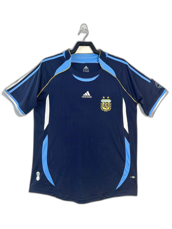 Argentina 2006 II Away Jersey - Retro Version | Free Shipping + Keychain Gift