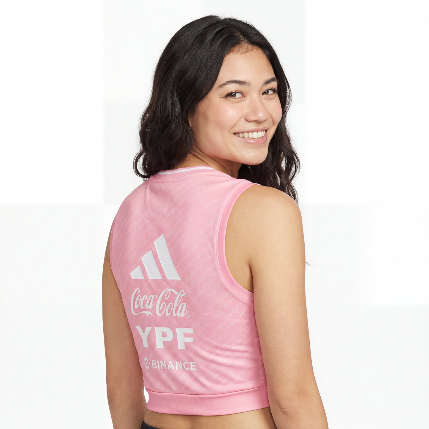 Argentina 25/26 Pink Crop Top | Free Shipping + Free Keychain