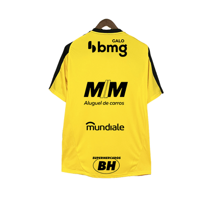 Atletico Mineiro 25/26 Yellow Training Jersey - All Sponsors - Fan Version | Free Shipping + Keychain Gift