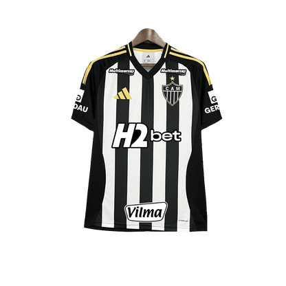 Atletico Mineiro 25/26 I Home Jersey - All Sponsors - Fan Version | Free Shipping + Keychain Gift