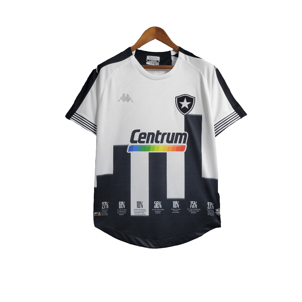 Botafogo 20/21 Special Black Consciousness Jersey - Retro Version | Free Shipping + Keychain Gift