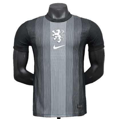 Netherlands 25/26 Goalkeeper Jersey - Black - Player Version | Free Shipping + Keychain Gift
