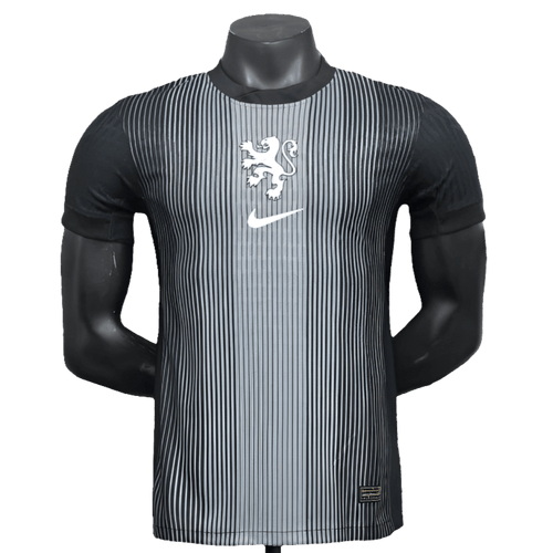 Netherlands 25/26 Goalkeeper Jersey - Black - Player Version | Free Shipping + Keychain Gift