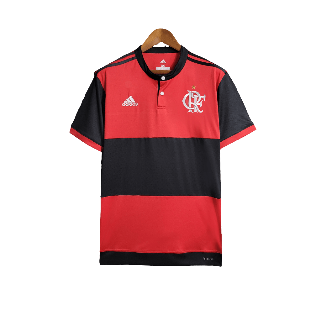 Flamengo 17/18 I Home Jersey - Retro Version | Free Shipping + Keychain Gift