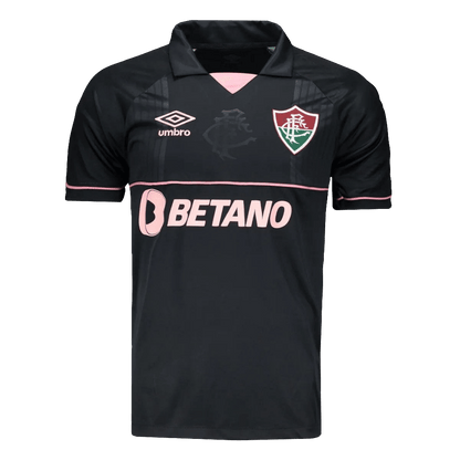 Fluminense 23/24 Goalkeeper Jersey - Black - Fan Version | Free Shipping + Keychain Gift