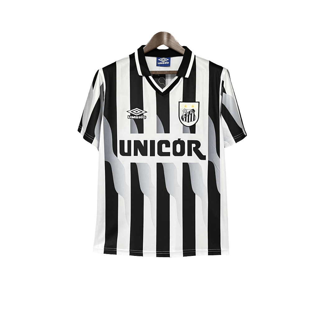 Santos 1998 II Away Jersey - Retro Version | Free Shipping + Keychain Gift