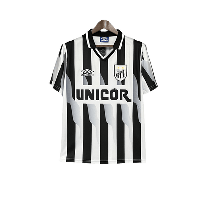 Santos 1998 II Away Jersey - Retro Version | Free Shipping + Keychain Gift