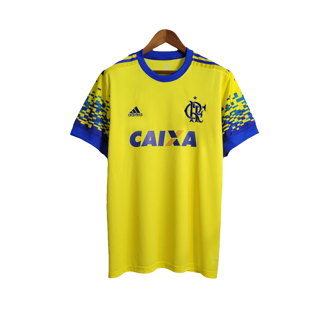 Flamengo 17/18 II Away Jersey - Retro Version | Free Shipping + Keychain Gift