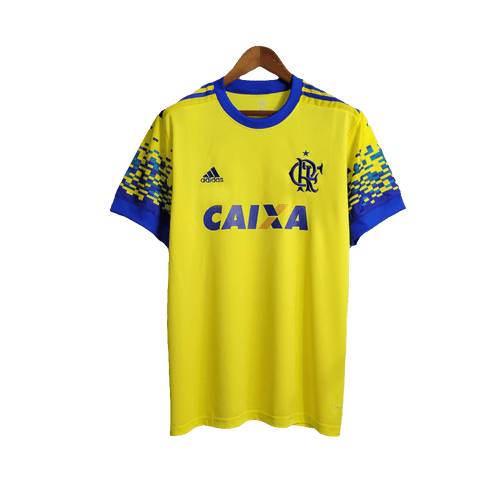 Flamengo 17/18 II Away Jersey - Retro Version | Free Shipping + Keychain Gift