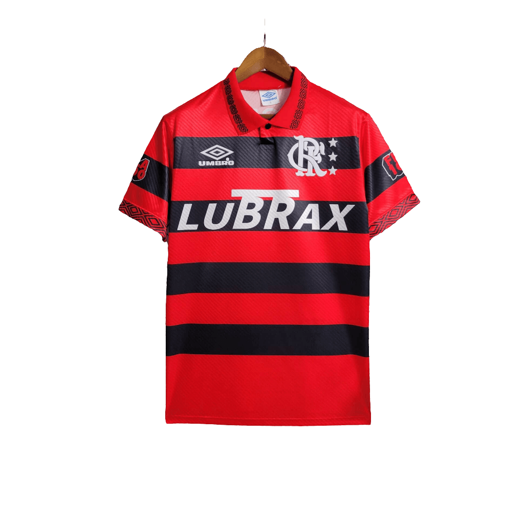 Flamengo 94/95 I Home Jersey - Retro Version | Free Shipping + Keychain Gift