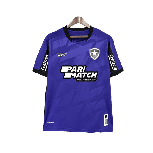 Botafogo 24/25 Goalkeeper Jersey - Purple - All Sponsors - Fan Version | Free Shipping + Keychain Gift