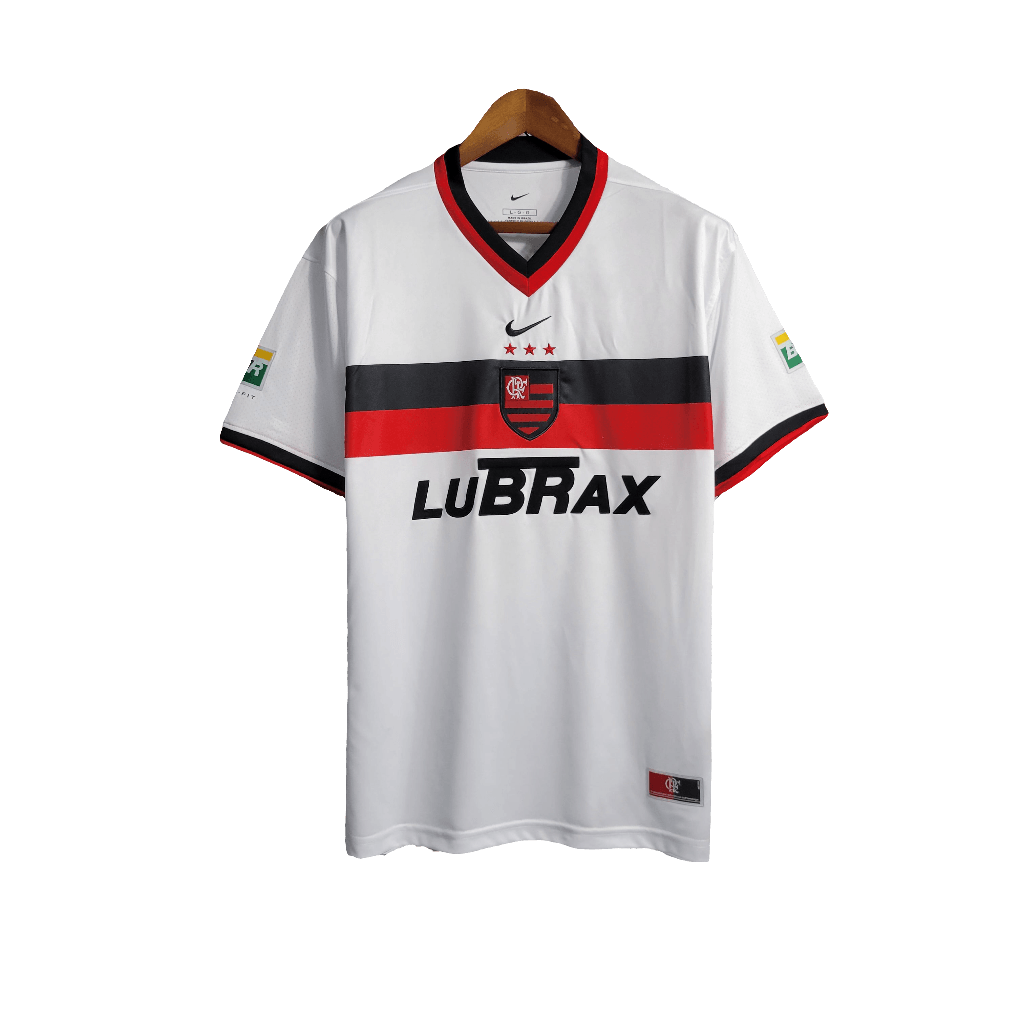 Flamengo 2001 II Away Jersey - Retro Version | Free Shipping + Keychain Gift