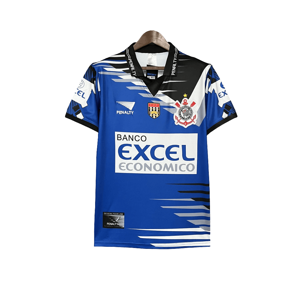 Corinthians 1998 III Third Jersey - Retro Version | Free Shipping + Keychain Gift