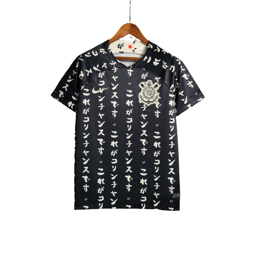 Corinthians 23/24 Special Edition Jersey - Black - Fan Version | Free Shipping + Keychain Gift