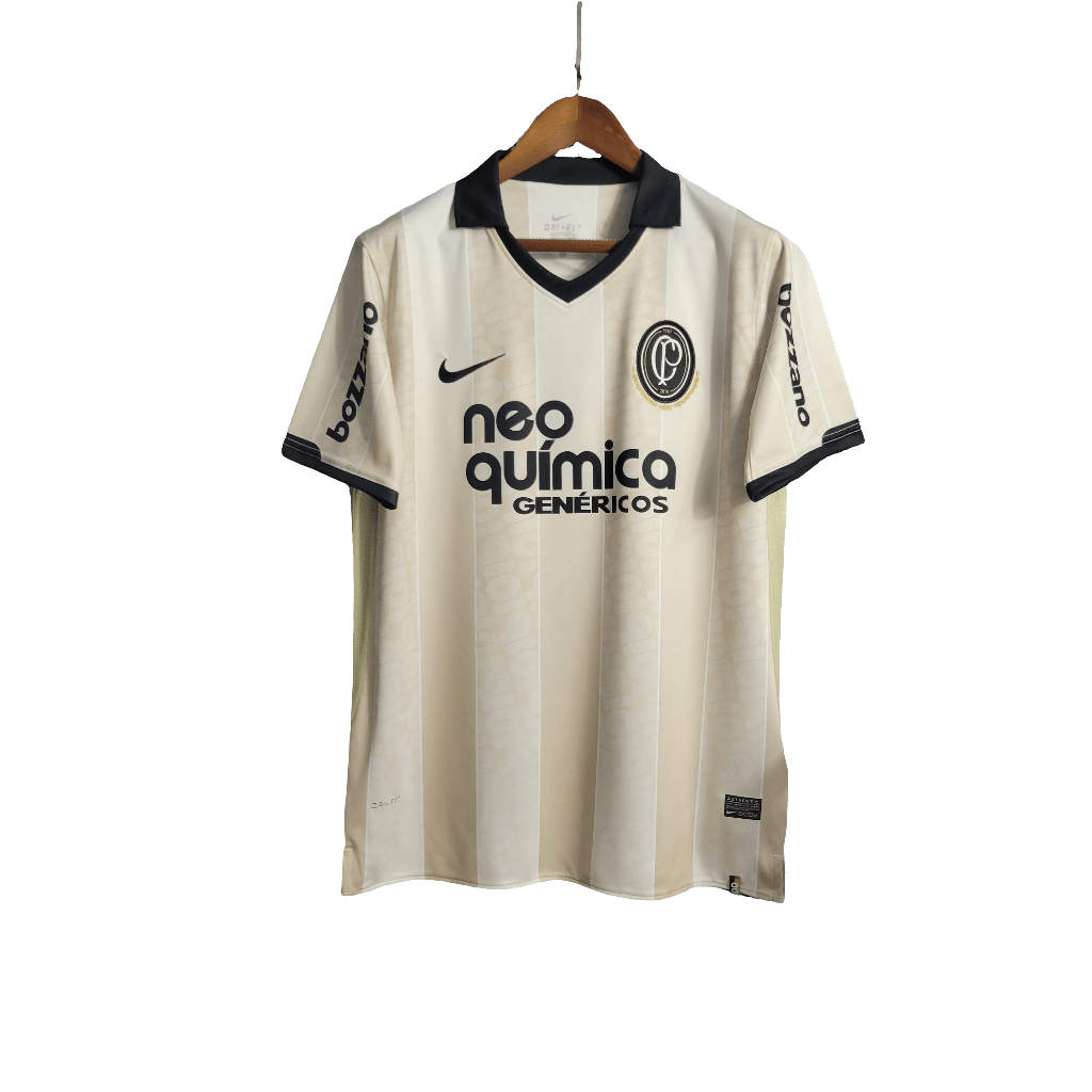 Corinthians 100th Anniversary Jersey - Retro Version | Free Shipping + Keychain Gift
