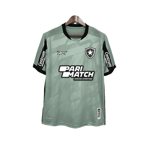 Botafogo 24/25 Goalkeeper Jersey - All Sponsors - Fan Version | Free Shipping + Keychain Gift