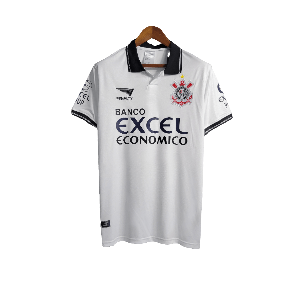 Corinthians 1997 I Home Jersey - Retro Version | Free Shipping + Keychain Gift