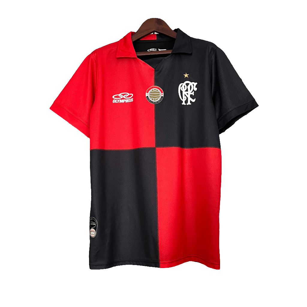 Flamengo 2012 100th Anniversary I Home Jersey - Retro Version | Free Shipping + Keychain Gift