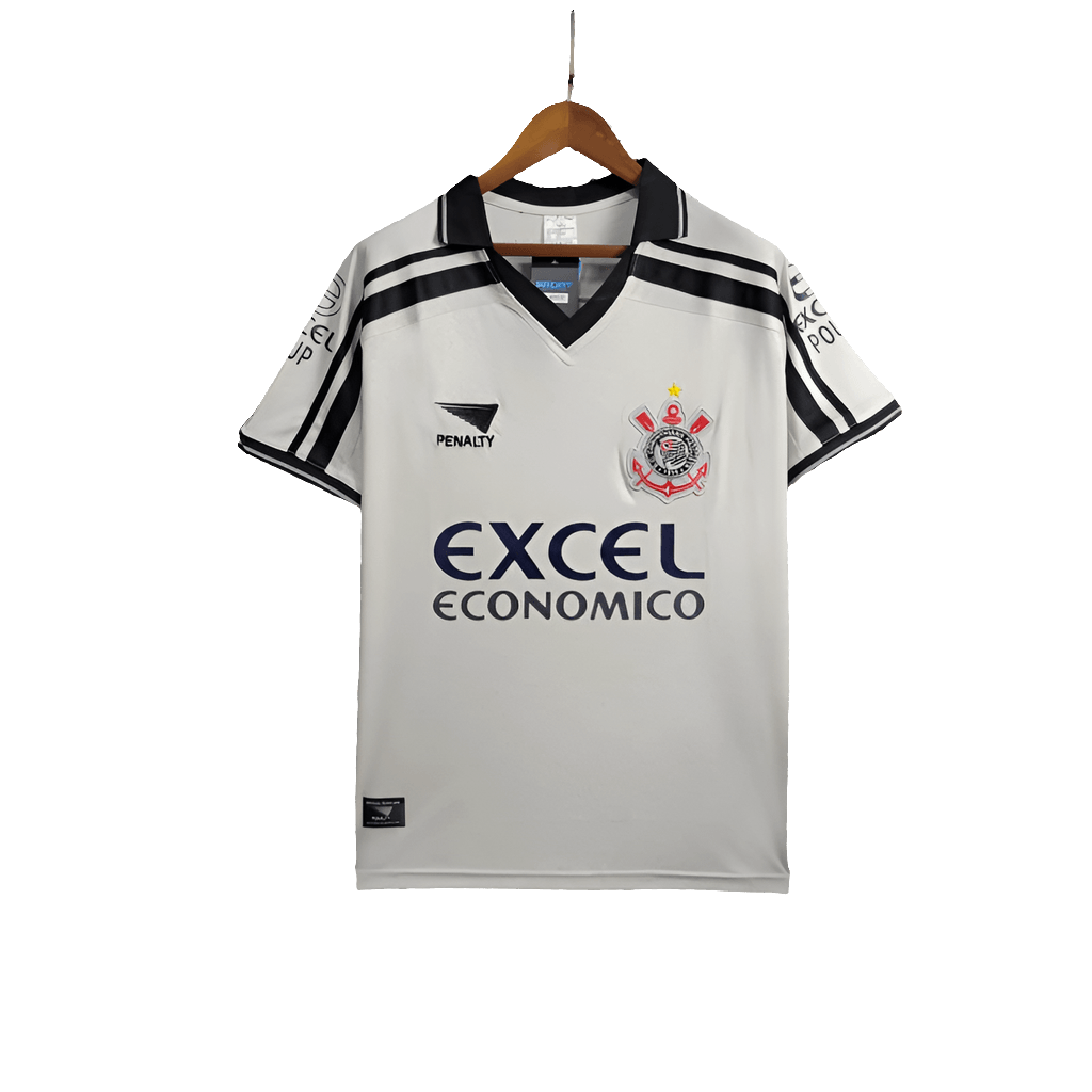 Corinthians 1998 I Home Jersey - Retro Version | Free Shipping + Keychain Gift