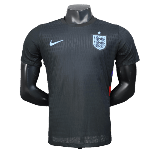 England 25/26 Training Jersey - Black - Player Version | Free Shipping + Keychain Gift