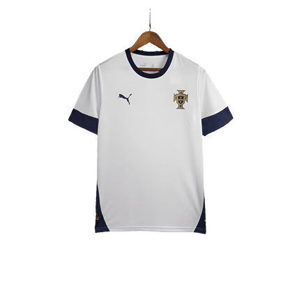 Portugal 25/26 Training Jersey - White - Fan Version | Free Shipping + Keychain Gift