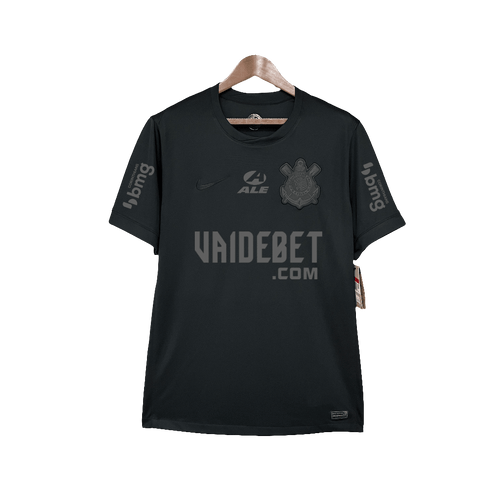 Corinthians 24/25 II Away Jersey - All Sponsors - Fan Version | Free Shipping + Keychain Gift