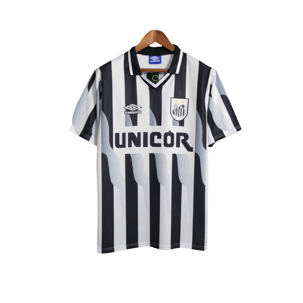 Santos 1998 II Away Jersey - Retro Version | Free Shipping + Keychain Gift