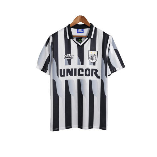Santos 1998 II Away Jersey - Retro Version | Free Shipping + Keychain Gift