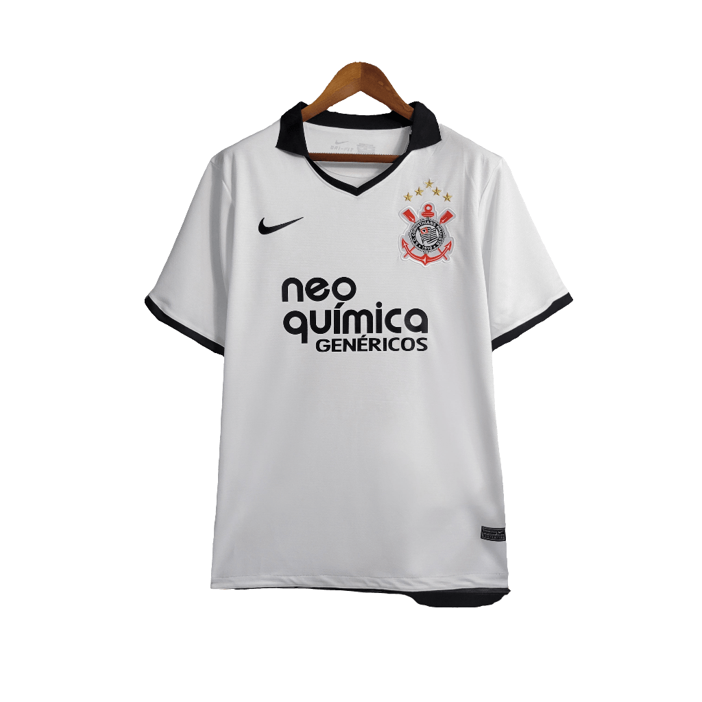 Corinthians 2011 I Home Jersey - Retro Version | Free Shipping + Keychain Gift