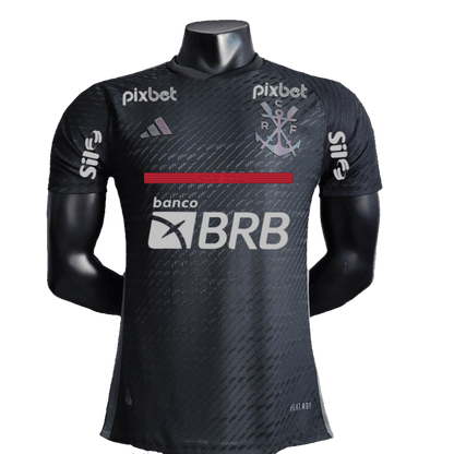 Flamengo 23/24 III Third Jersey - All Sponsors - Player Version | Free Shipping + Keychain Gift