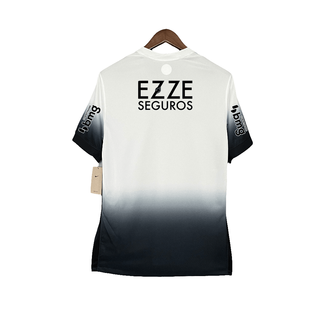 Corinthians 24/25 I Home Jersey - All Sponsors - Fan Version | Free Shipping + Keychain Gift