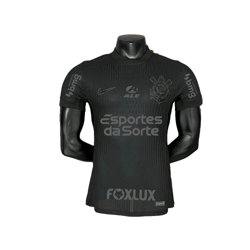 Corinthians 24/25 II Away Jersey - All Sponsors - Player Version | Free Shipping + Keychain Gift