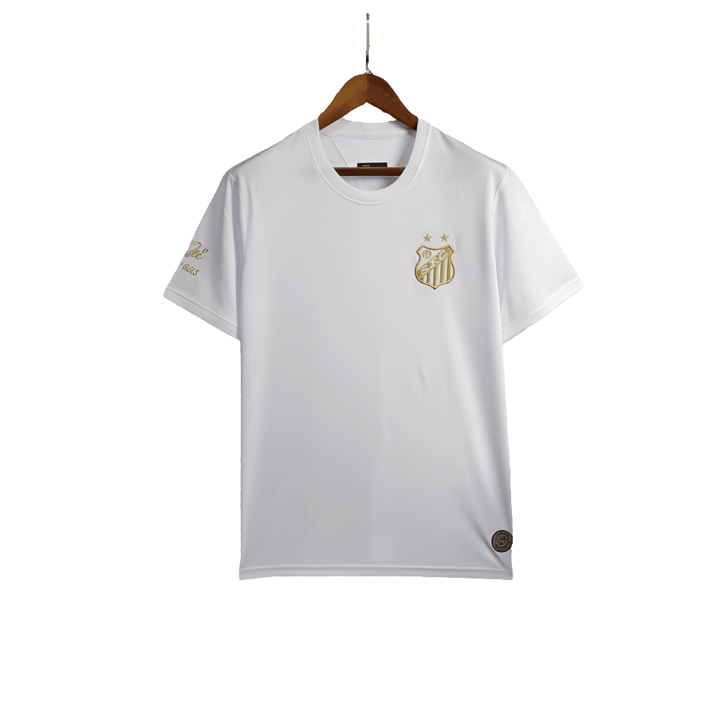 Santos 25/26 Commemorative Edition Jersey - White - Fan Version | Free Shipping + Keychain Gift
