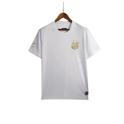 Santos 25/26 Commemorative Edition Jersey - White - Fan Version | Free Shipping + Keychain Gift