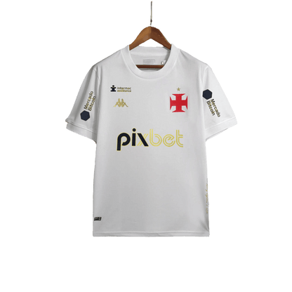 Vasco 23/24 Goalkeeper Jersey - White - All Sponsors - Fan Version | Free Shipping + Keychain Gift