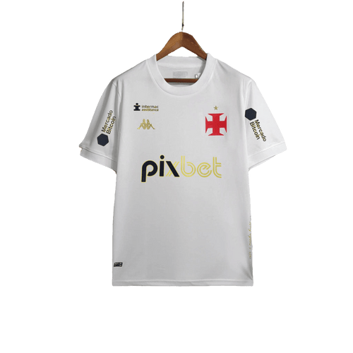 Vasco 23/24 Goalkeeper Jersey - White - All Sponsors - Fan Version | Free Shipping + Keychain Gift