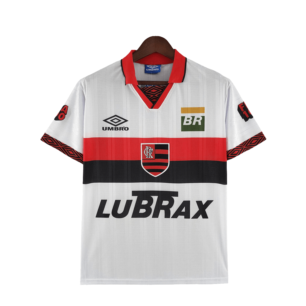 Flamengo 1995 II Away Jersey - Retro Version | Free Shipping + Keychain Gift