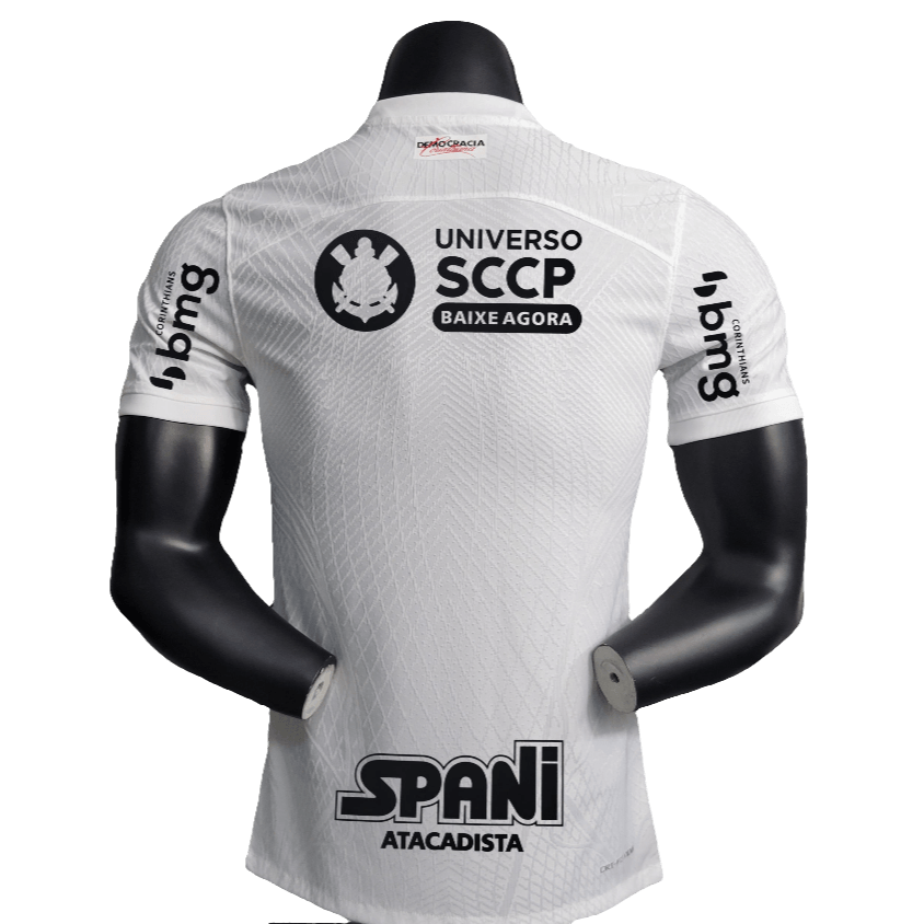 Corinthians 23/24 I Home Jersey - All Sponsors - Player Version | Free Shipping + Keychain Gift