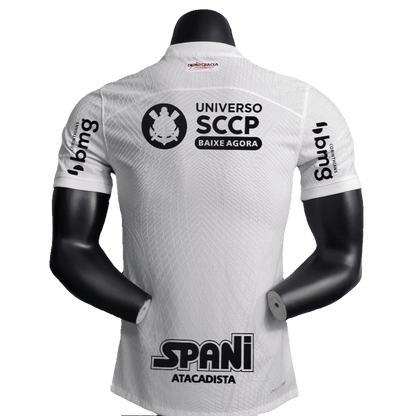 Corinthians 23/24 I Home Jersey - All Sponsors - Player Version | Free Shipping + Keychain Gift
