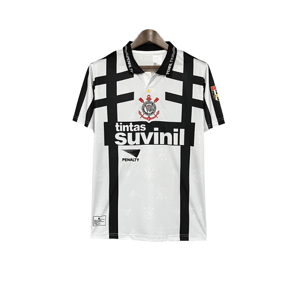 Corinthians 1996 III Third Jersey - Retro Version | Free Shipping + Keychain Gift