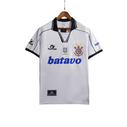 Corinthians 1999 I Home Jersey - Retro Version | Free Shipping + Keychain Gift