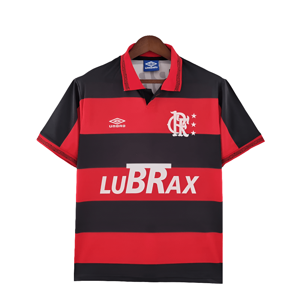 Flamengo 92/93 I Home Jersey - Retro Version | Free Shipping + Keychain Gift