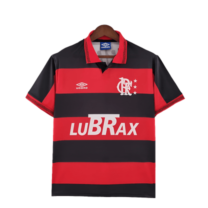 Flamengo 92/93 I Home Jersey - Retro Version | Free Shipping + Keychain Gift