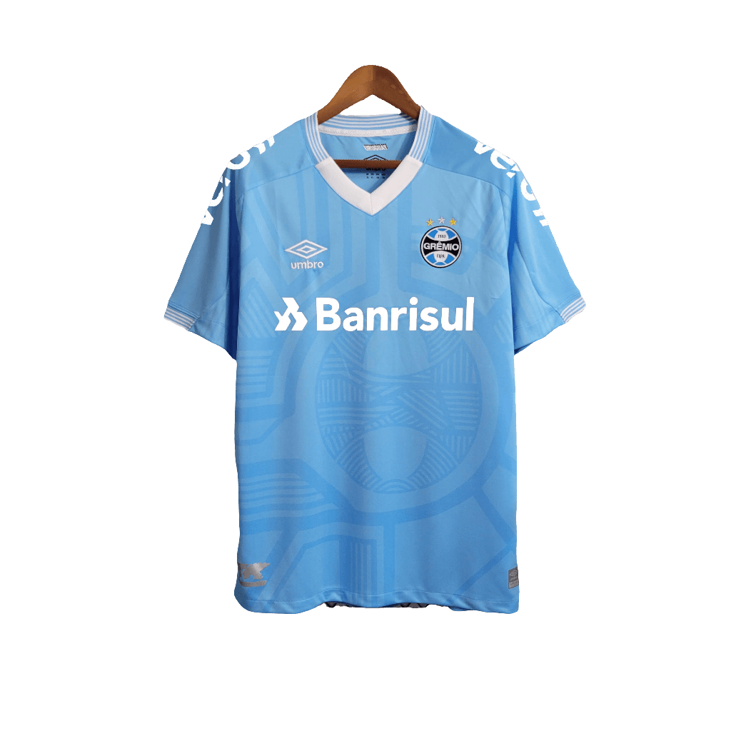 Gremio 23/24 Special Edition Jersey - Sky Blue - All Sponsors - Fan Version | Free Shipping + Keychain Gift